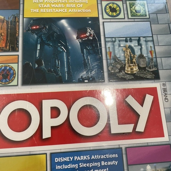 New MONOPOLY Disney Parks 2020 Pop-Up Castle Star Wars Rise of the Resistance - Picture 4 of 8